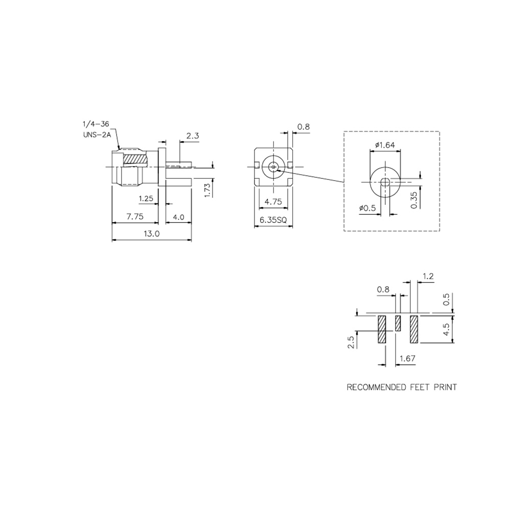 HS-SMAF Edge Type For 1.73 PCB Connector (12.4G)_L13_Web2